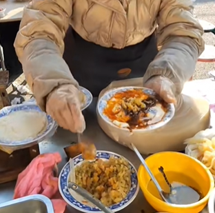 饸烙面豆腐脑