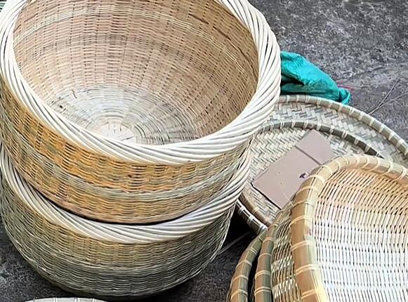 蓬莱镇竹编制品