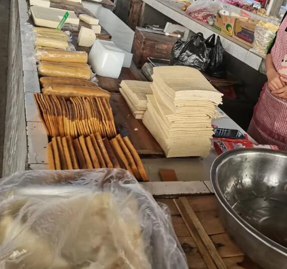 黄洋镇豆腐干、豆腐皮和凉粉等
