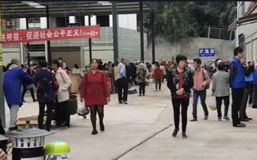 法王寺镇集市